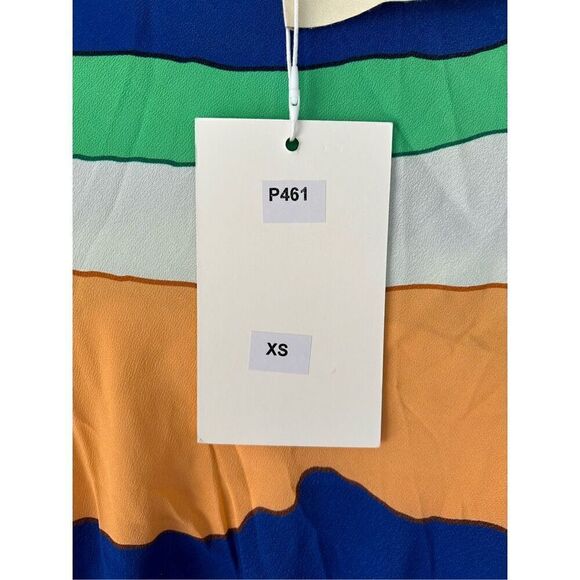 NWT PIPPA The Label Wini Maxi Dress Blue Ziggy Size XS MSRP $166 - Picture 8 of 12